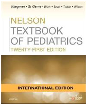 NELSON TEXTBOOK OF PEDIATRICS, twenty-first edition