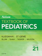 NELSON TEXTBOOK OF PEDIATRICS, twenty-first edition